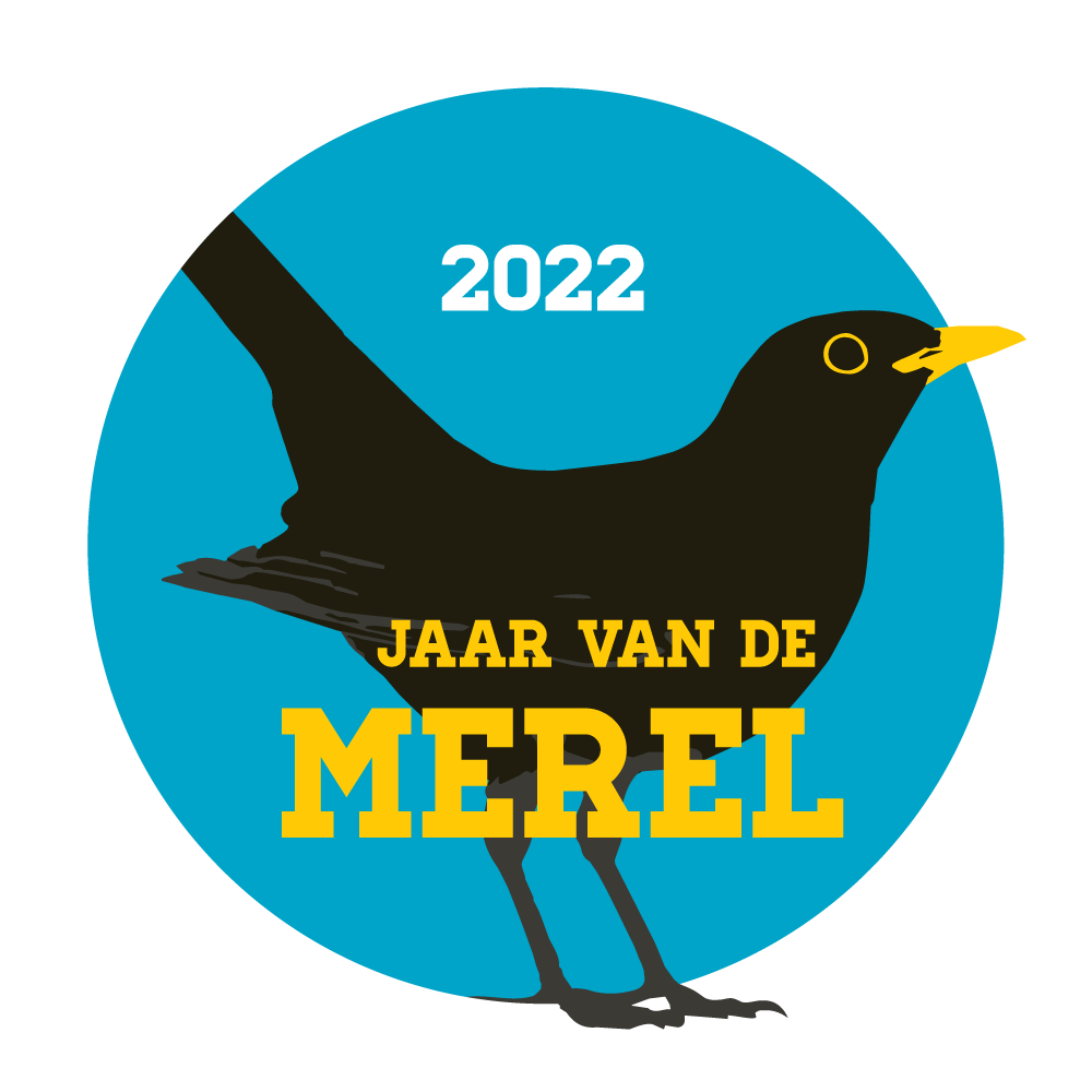 Logo jaar van de Merel